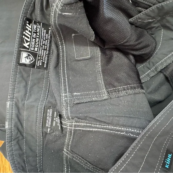 Kuhl Renegade Hiking Shorts Gray Men's Size W34 Rip-Stop Utility Outdoors UPF-50 - Picture 10 of 12